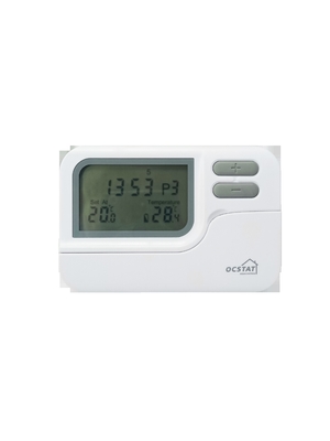 Adjustable Wired Room Thermostat for Home 0.5C Temperature Setting ABS Housing Material