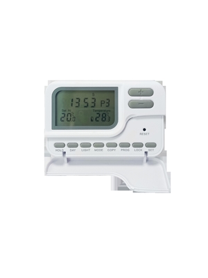Adjustable Wired Room Thermostat for Home 0.5C Temperature Setting ABS Housing Material