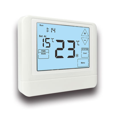 1Heat 1 Cool Electric or Gas Configurable High Temperature Thermostat with Touchscreen