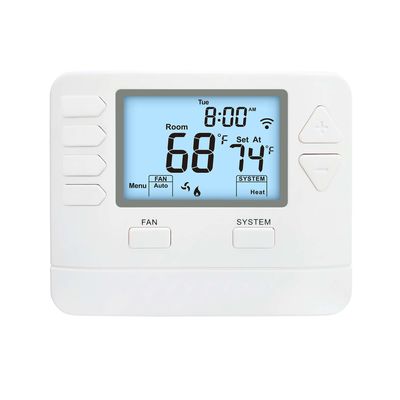 ±1C Accuracy Non-Programmable ABS Digital Room Thermostat with Programmability and ABS Material