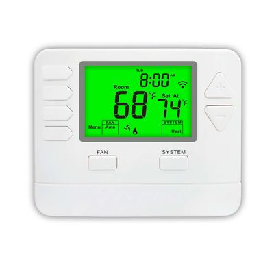 ±1C Accuracy Non-Programmable ABS Digital Room Thermostat with Programmability and ABS Material