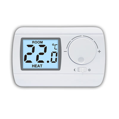 ABS Smart Digital Wired Room Thermostat ODM For Home Heating System