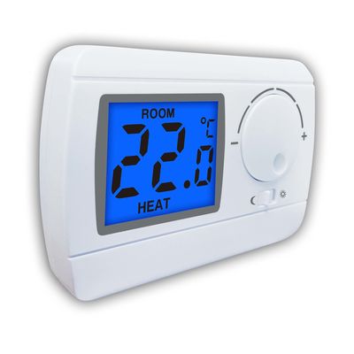 ABS Smart Digital Wired Room Thermostat ODM For Home Heating System