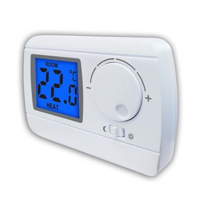 ABS Smart Digital Wired Room Thermostat ODM For Home Heating System