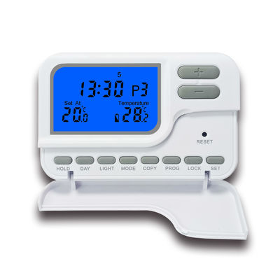 230V Blue Large Screen Wireless Digital Programmable Room Thermostat
