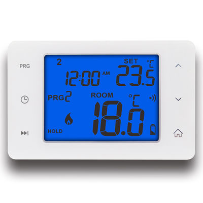 230V 6A ST27RF Programmable Wireless  Room Thermostat For Water Heating