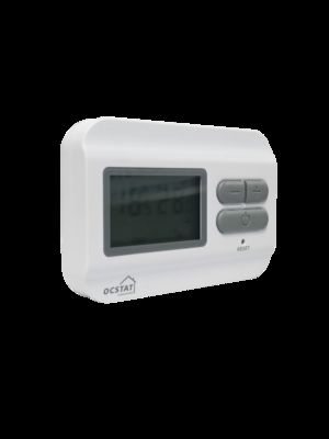 Effortless Temperature Control Programmable Room Thermostat Battery Power Supply