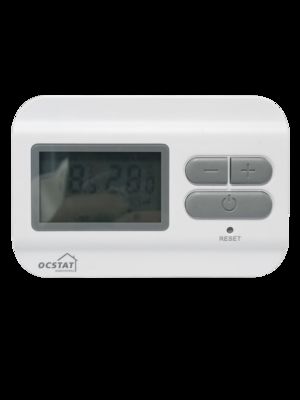 Effortless Temperature Control Programmable Room Thermostat Battery Power Supply