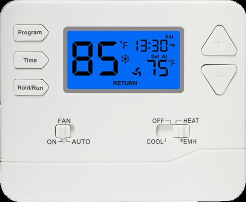 White ABS Heating Room Thermostat For Optimal Temperature Control In Any Environment