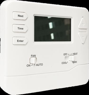 Temperature Control Programmable Room Thermostat ABS For Temperature Regulation