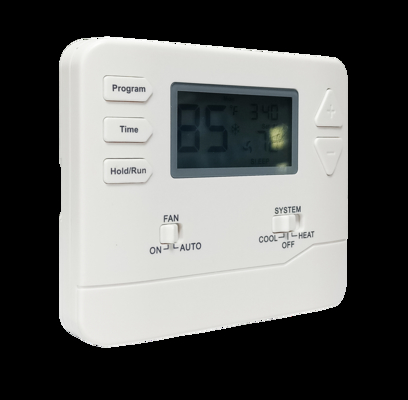 Non-Programmable White Programmable Room Thermostat For Comfortable Temperature Control And Energy Efficiency