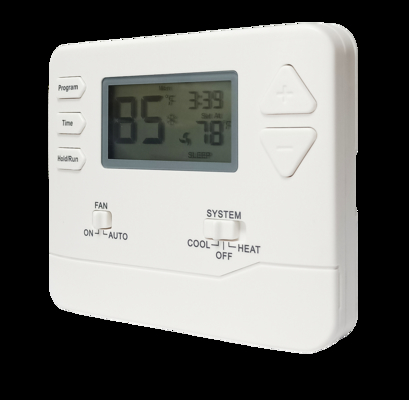 Non-Programmable White Programmable Room Thermostat For Comfortable Temperature Control And Energy Efficiency