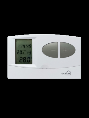 24VAC Or Battery Hvac Thermostat Heating And Cooling Regulator For Precise Temperature Regulation In Electric Or Gas Boiler