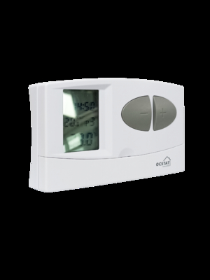 24VAC Or Battery Hvac Thermostat Heating And Cooling Regulator For Precise Temperature Regulation In Electric Or Gas Boiler