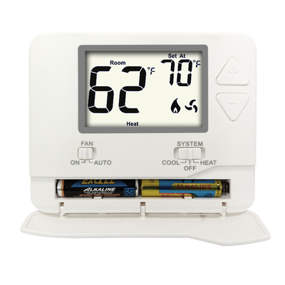 Eco-friendly 24V OEM/ODM Digital Non Programmable Thermostat For Air Conditioner