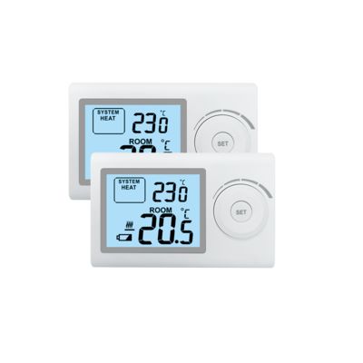 24-230V Switchable Voltage Digital Thermostat Controller Non-programmable for Accurate Temperature Control