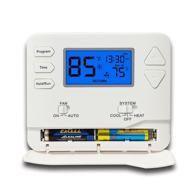 Riseem 2.08 Sq.in. Display Size Programmable Room Air Conditioning Thermostat for Customer Requirements
