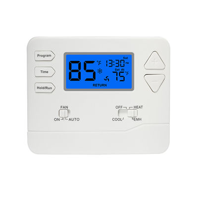 Dependable Operation Air Source Heat Pump Thermostat with Internal NTC Sensor in HEAT Mode