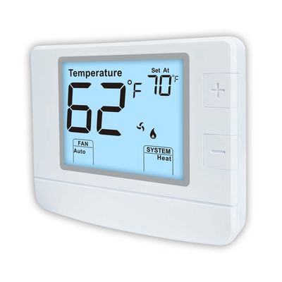 Anti-flammable PC ABS Material Non-programmable PTAC WIFI Thermostat with Wireless Operation at 915MHZ Frequency