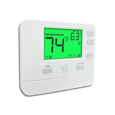 Power supply 50 60Hz Receiver 18 30 VAC NEC Class II HVAC Thermostat Wireless Operating Frequency 915MHZ Mounts On Wall Or Junction Box