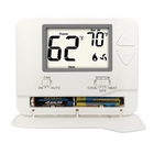 ABS+PC Material Single Stage Digital Room Thermostat For Electric Heat 24V