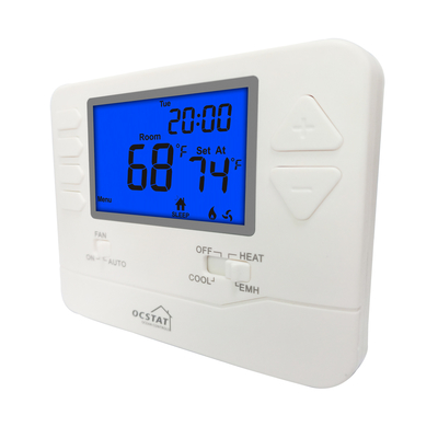 Riseem Electric And Gas Boiler Digital Heating Home Thermostat With USA System Heat Pump