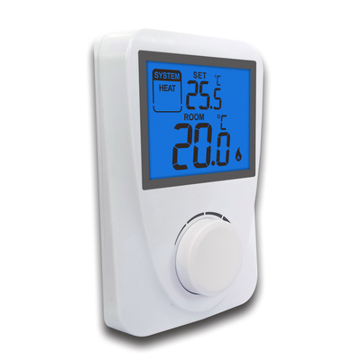 Riseem ST2601 230V Non Programmable Digital Heating Room Thermostat Blue Backlight Gas Boiler