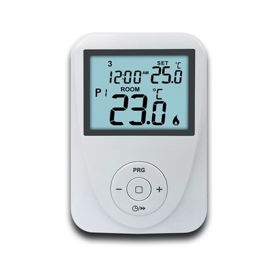 Riseem 230V Digital Wired 7 Day Programmable Thermostat For Boilers Household
