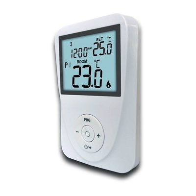 Riseem 230V Digital Wired 7 Day Programmable Thermostat For Boilers Household