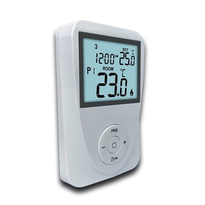 Riseem 230V Digital Wired 7 Day Programmable Thermostat For Boilers Household