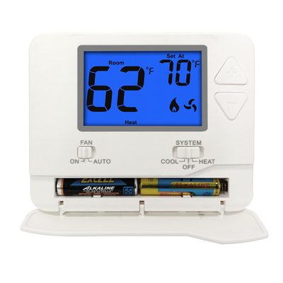 Riseem Digital hotel room Thermostat Rectangle Shape For Kitchen / Living Rooms