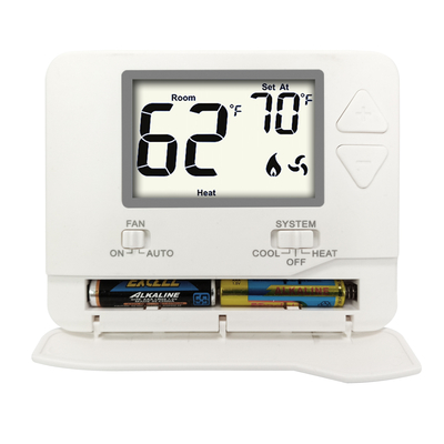 Riseem Digital hotel room Thermostat Rectangle Shape For Kitchen / Living Rooms