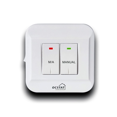Riseem ABS Shell Non-programmable Heating and Cooling RF Room Thermostat For HVAC System / Gas Boilers Accuracy ±0.5°C