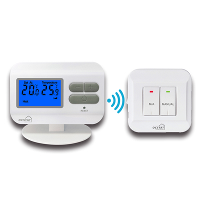 Riseem Customized Temperature Switch Remote Weekly Heating Thermostat Frequency 868MHZ