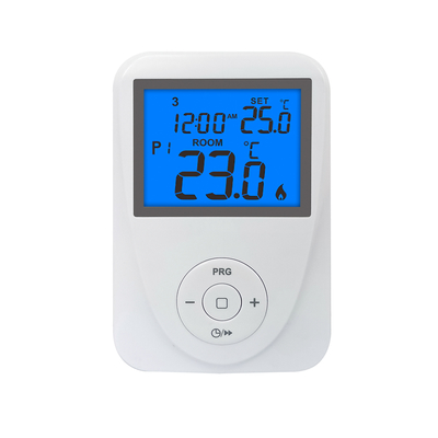 Seven Day Programmable Gas Heater Thermostat With Digital LED Display Vertical Style