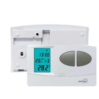 230V Digital Temperature Control Programmable LCD Room Thermostat For Gas Boiler Floor Heating