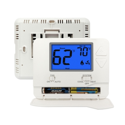 Non Programmable HVAC  Thermostat Single Stage Battery - Powered