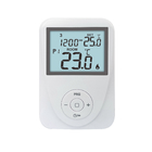 LCD 24Vac Digital Wired 7 Day Programmable Thermostat For Temperature Control