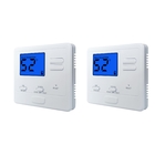 Plastic HVAC Thermostat  /  Air Conditioner Smart Home Heating Control Thermostat