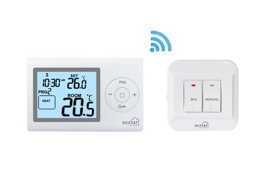 Riseem  Comfortable Room Temperature Programmable Home Thermostat Control Heating Or Cooling Devices