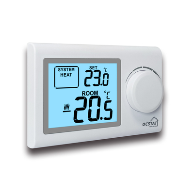 Riseem Wireless LCD Display Electronic Room Non-programmable Thermostat For Indoor 230VAC 50HZ