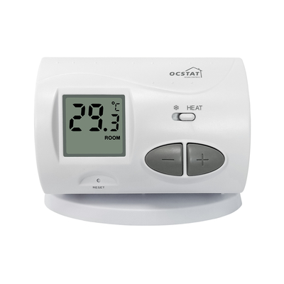 Digital Adjusted HVAC Boiler Heating Wireless Wall Thermostat Manual Reset Type