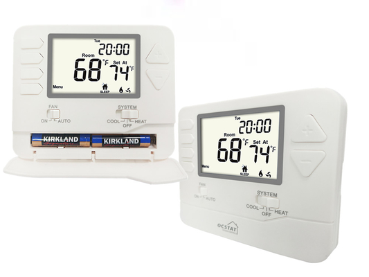 24 V 2 Heat 2 Cool Digital Programmable Room Riseem Thermostat For HVAC Systems