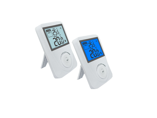 Riseem 230V Wireless Digital HVAC RF Room Thermostat Temperature Controller For  Boiler
