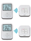 Wireless Remote Sensor Controlled Thermostat / Domestic Programmable Thermostat
