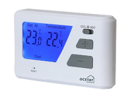 Clear LCD Display Wired Room Thermostat  Digital Heating System For Commercial Buliding