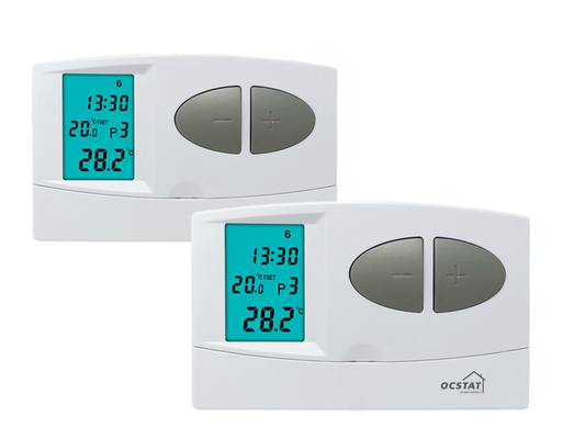 Riseem Classic Electric Programmable Room Thermostat LCD Display Energy Saving