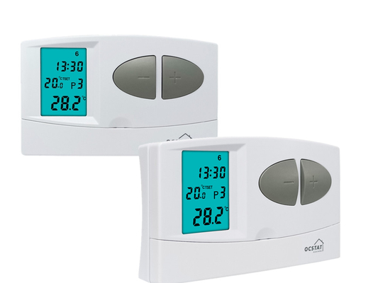 Riseem Classic Electric Programmable Room Thermostat LCD Display Energy Saving