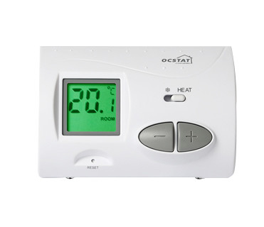Riseem 868mhz 230V Boiler Heating Room Thermostat For Underfloor Large Button