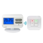 Wireless Battery Operated Room Thermostat For Floor Heating OEM ODM